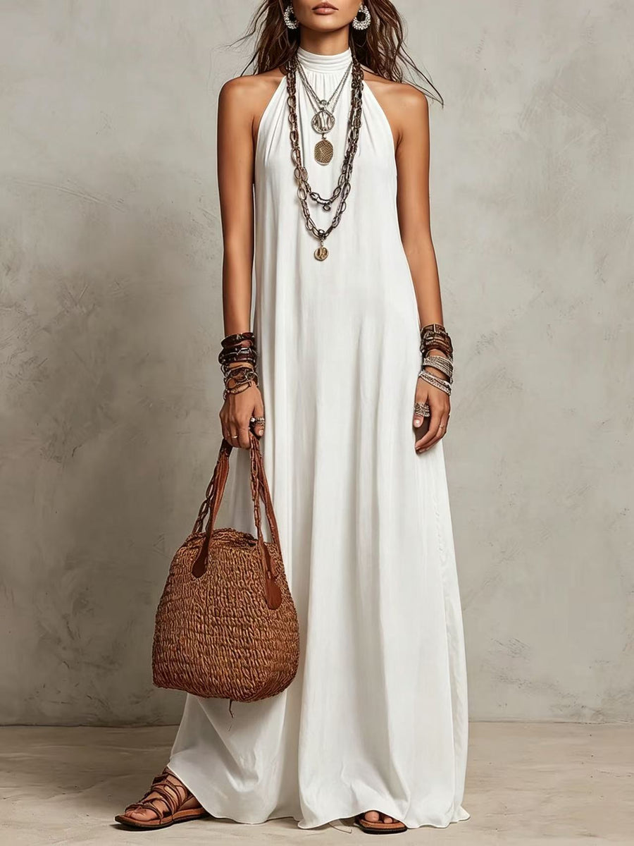 Loose-fitting Figure-flattering Women's Dress for Travel