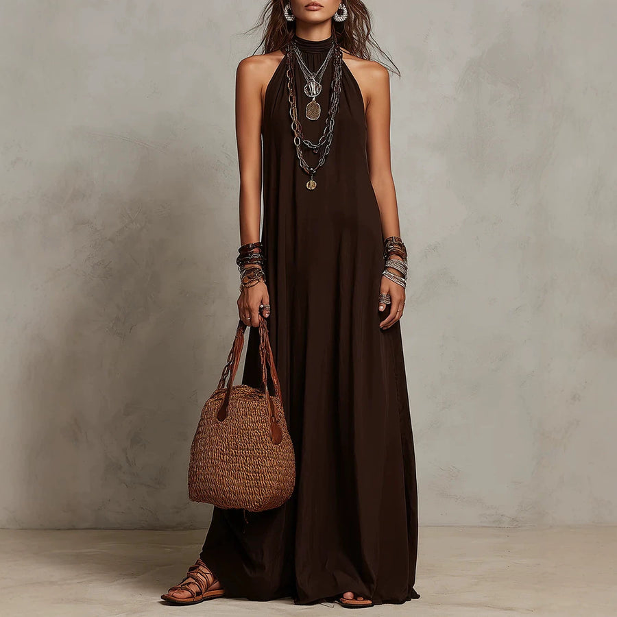 Loose-fitting Figure-flattering Women's Dress for Travel