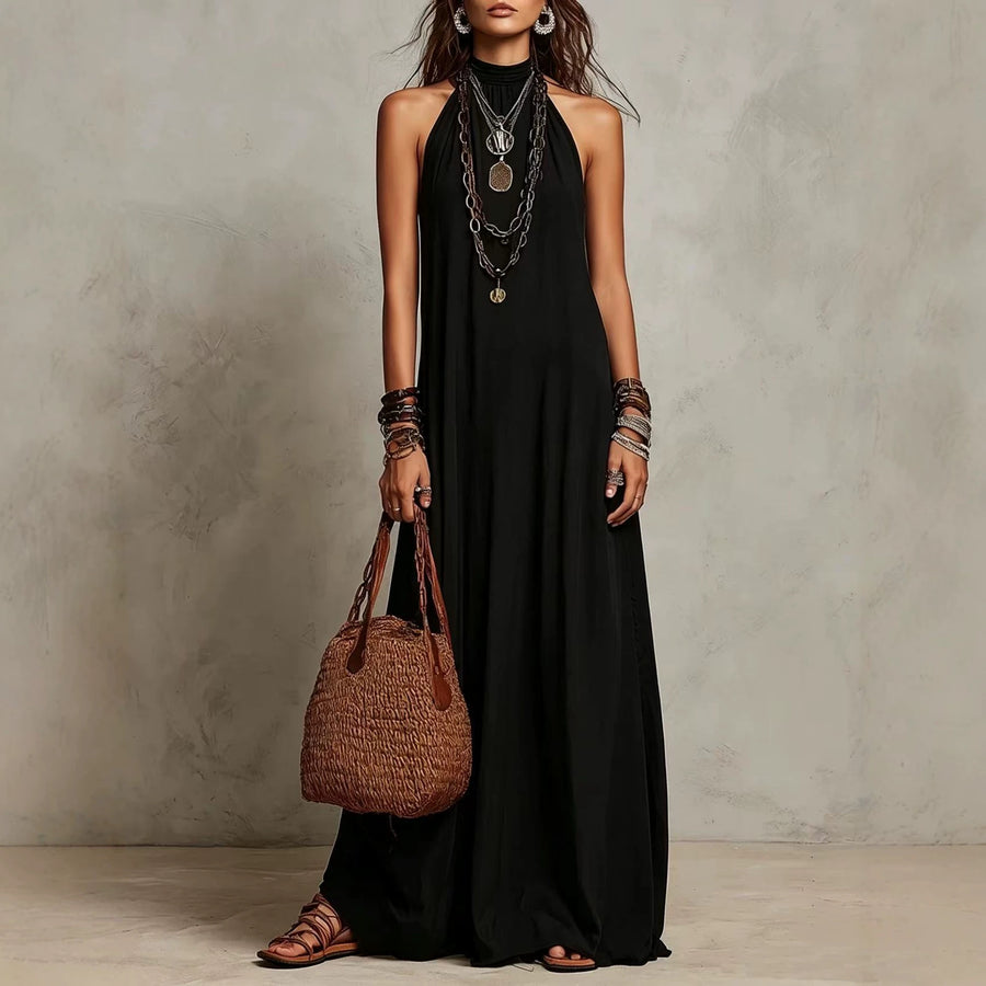 Loose-fitting Figure-flattering Women's Dress for Travel