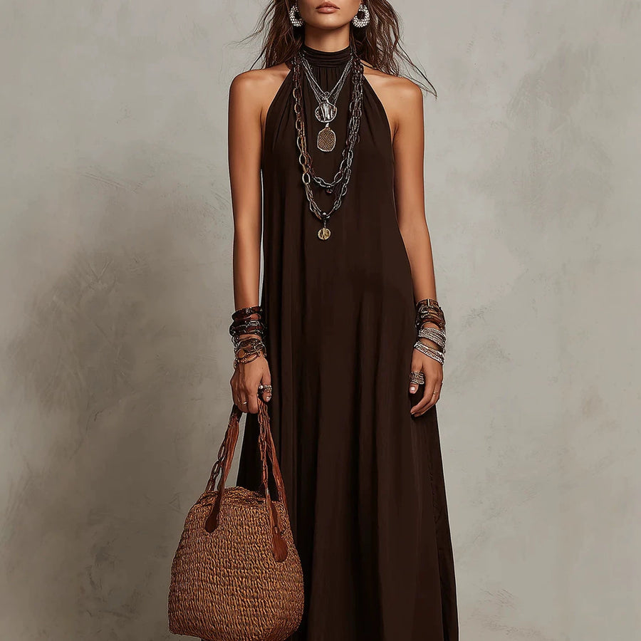 Loose-fitting Figure-flattering Women's Dress for Travel