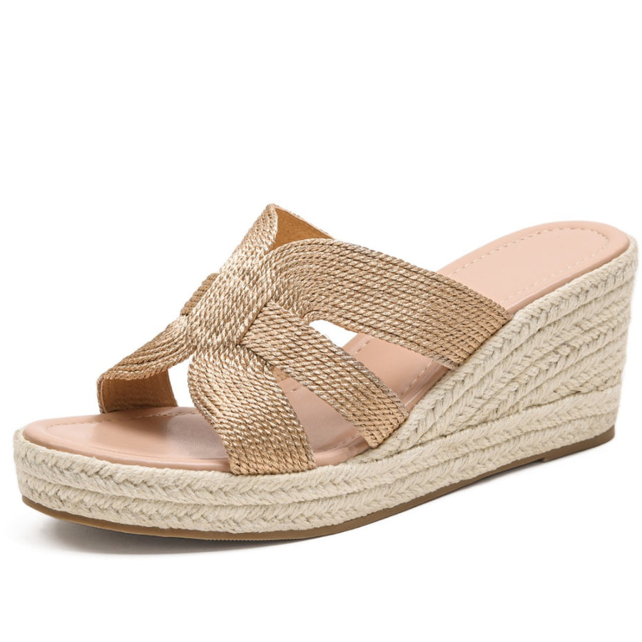 Fashionable Outdoor Wedge-soled Thick-sole Sandals for Women