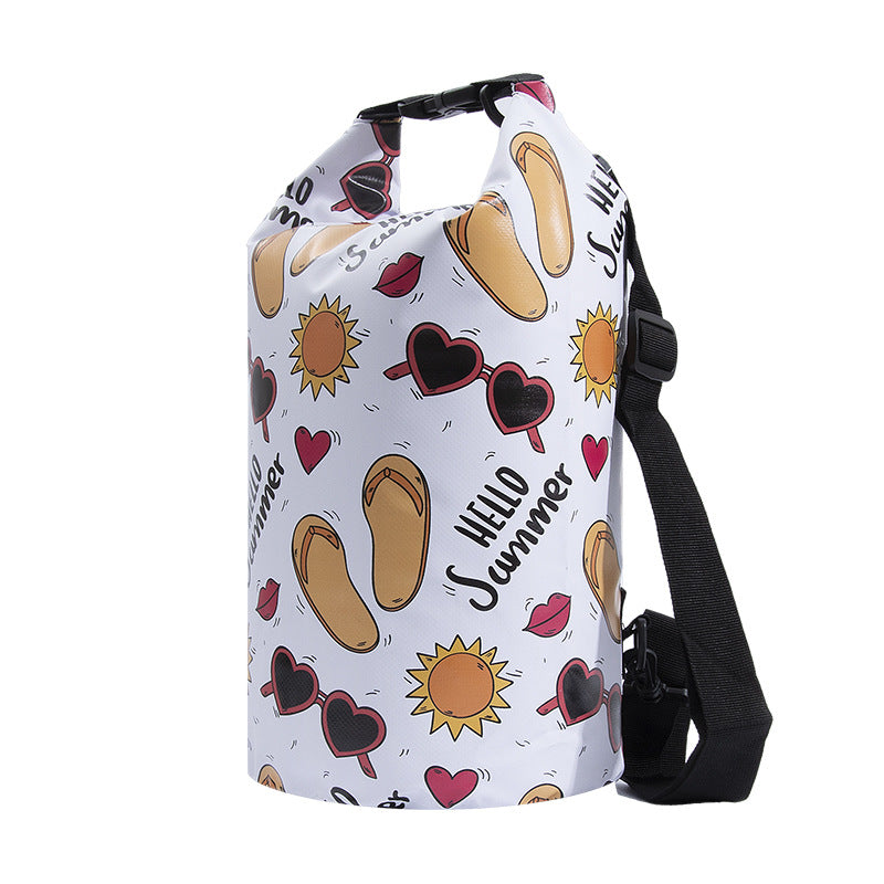 Waterproof Beach Dry Bag with Digital Printing for Fun Trips