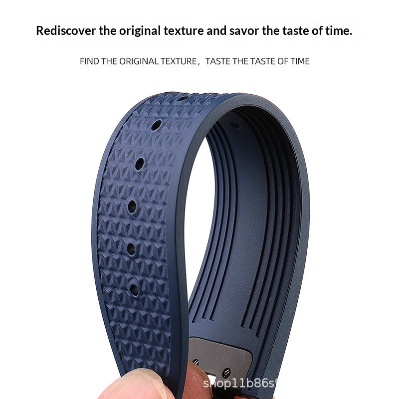 Fluororubber Watch Strap for Jiangsi Dantons Series