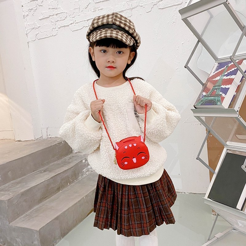 Fashionable Casual Shoulder Bag for Girls - Mini Coin Purse