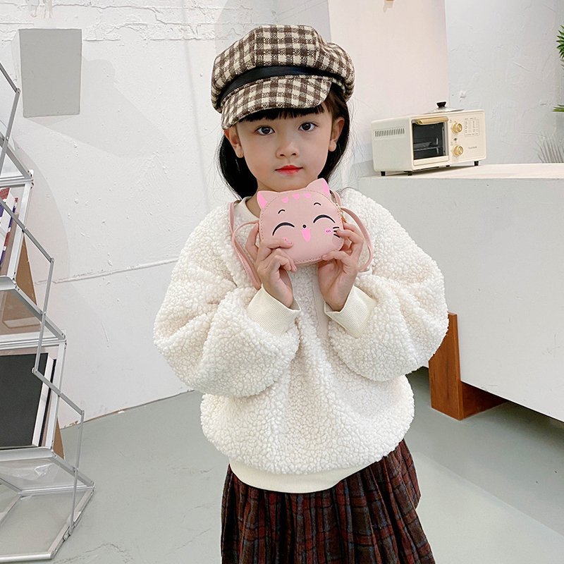 Fashionable Casual Shoulder Bag for Girls - Mini Coin Purse