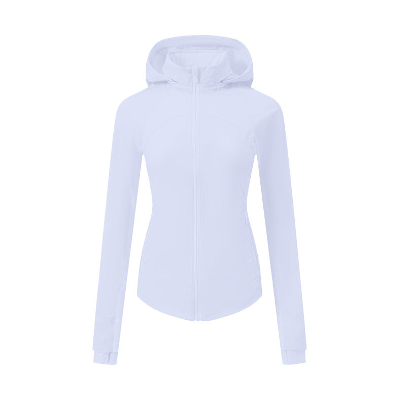 Womens Outdoor Windproof Sports Top Yoga Jacket