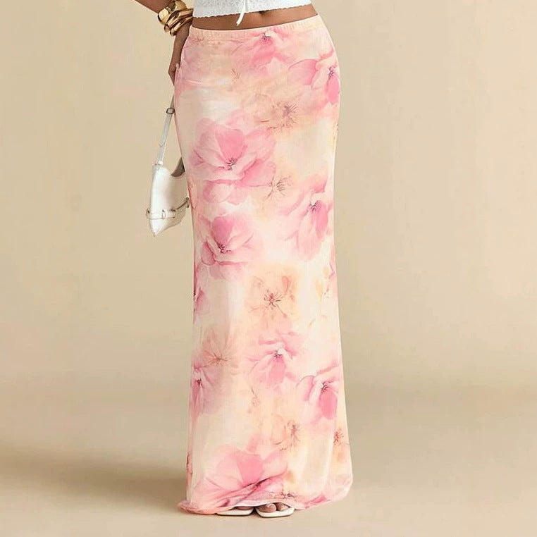 Elegant Cream-yellow Floral Mermaid Dress for Every Occasion
