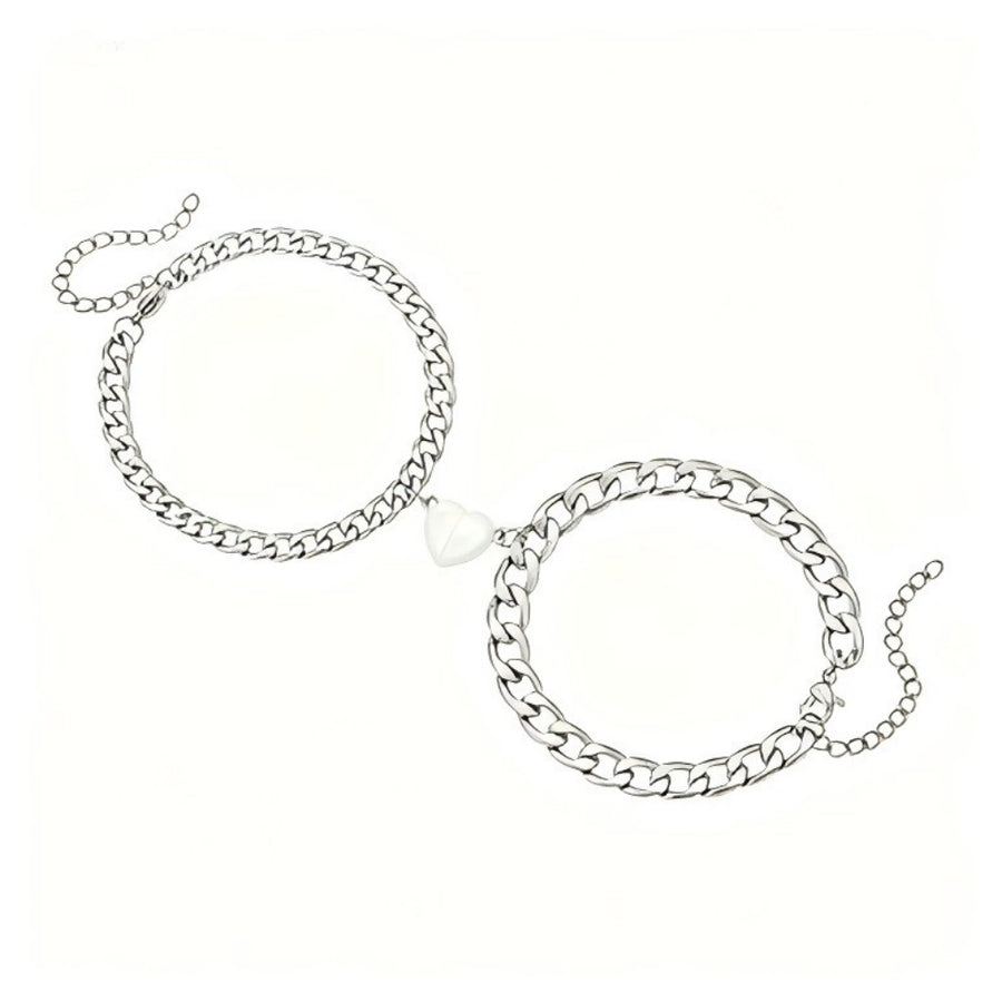 Personalized Valentines Day Stainless Steel Bracelet