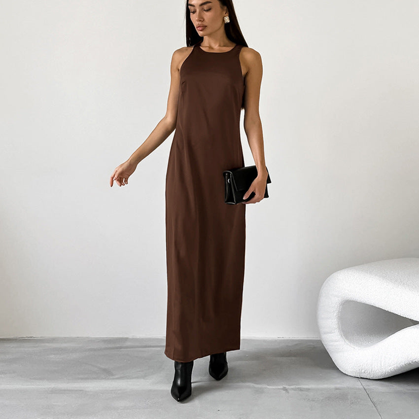 Straight-Cut Versatile Casual Dress for Women - Perfect Everyday Wear