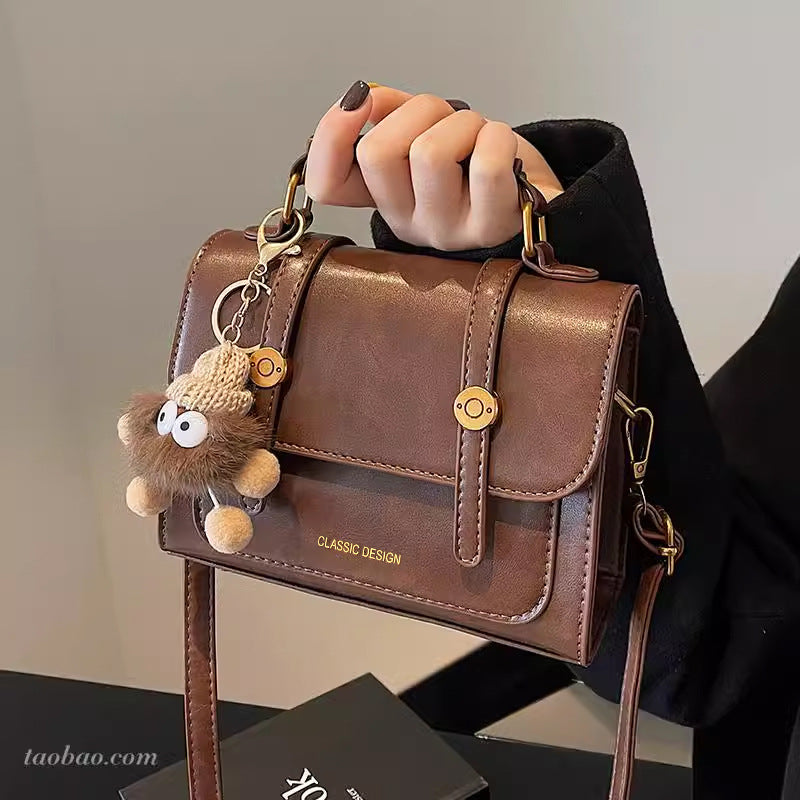 Summer Genuine Leather Cambridge Bag Crossbody Womens Bag