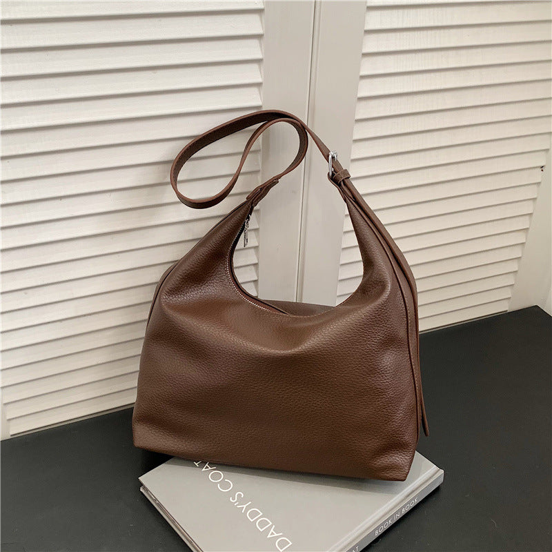 Synthetic Leather Simple Women's Commuter Crossbody Bag