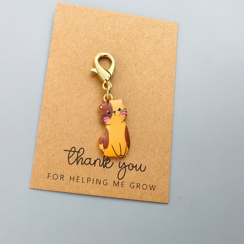 Cute Cat Pendant Keychain - Adorable Bag Charm & Accessory
