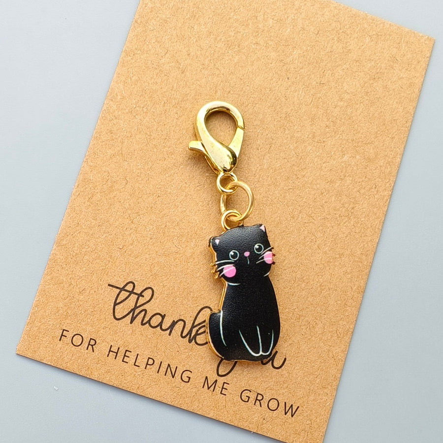 Cute Cat Pendant Keychain - Adorable Bag Charm & Accessory