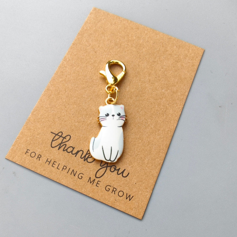Cute Cat Pendant Keychain - Adorable Bag Charm & Accessory