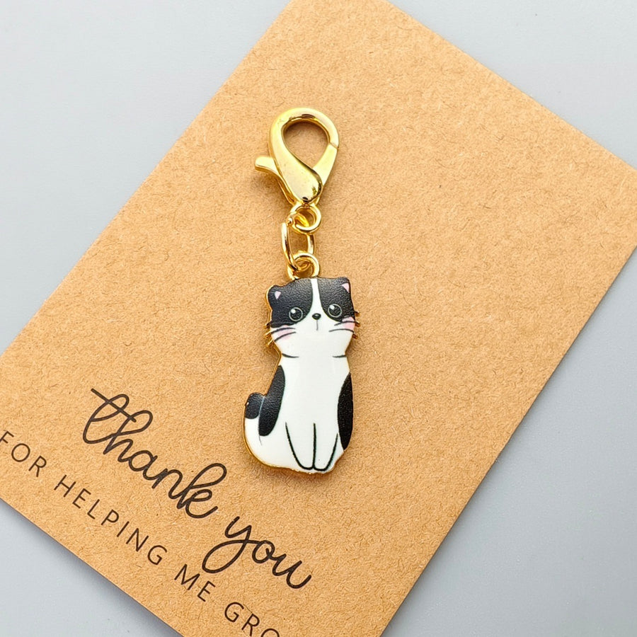 Cute Cat Pendant Keychain - Adorable Bag Charm & Accessory