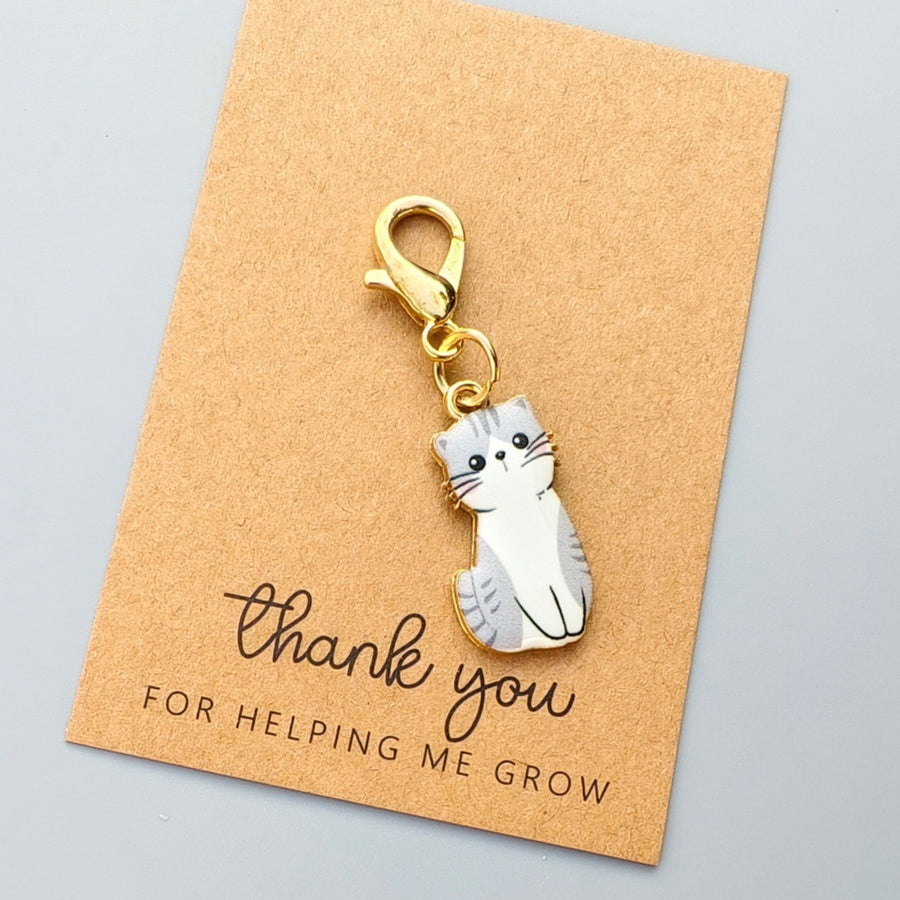 Cute Cat Pendant Keychain - Adorable Bag Charm & Accessory