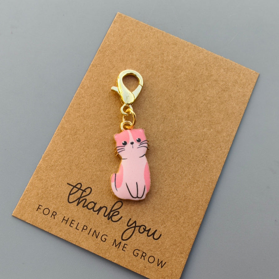 Cute Cat Pendant Keychain - Adorable Bag Charm & Accessory