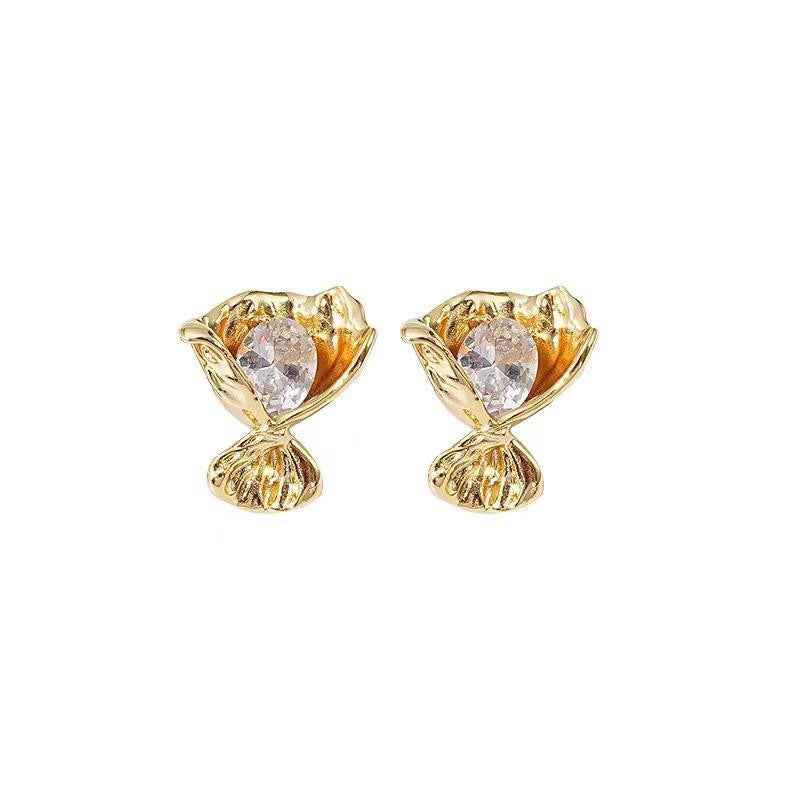 Versatile Necklace Ring and Stud Earrings for Women