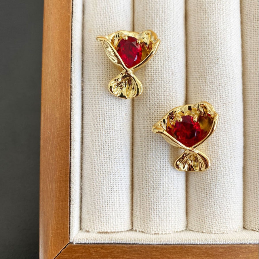 Versatile Necklace Ring and Stud Earrings for Women