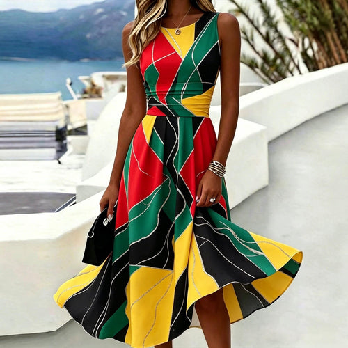 Creative New Sleeveless Women's Maxi Dress for Every Occasion