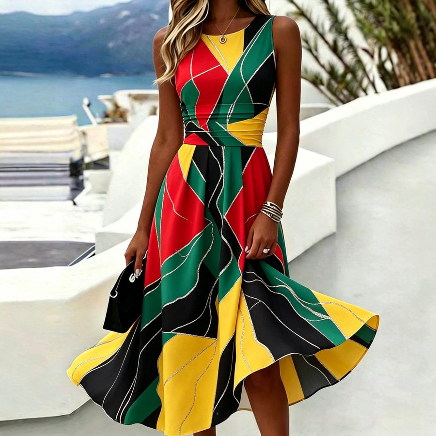 Creative New Sleeveless Women's Maxi Dress for Every Occasion