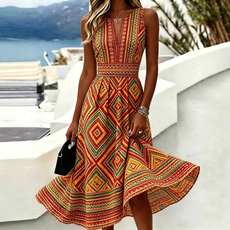 Creative New Sleeveless Women's Maxi Dress for Every Occasion