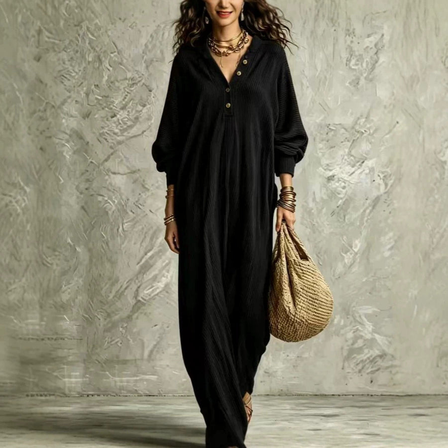 Loose Casual Bohemian Maxi Dress for Women
