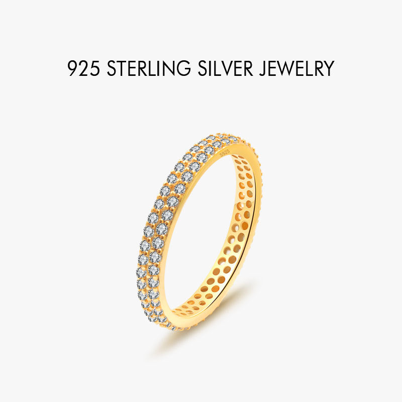 Stacked European and American-style Rings for Women