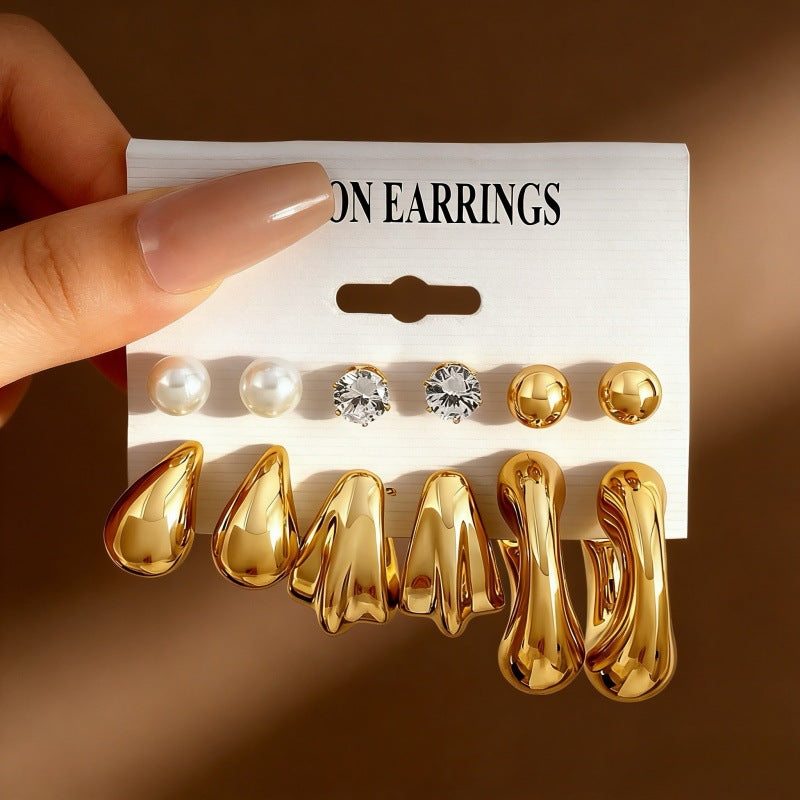 Personalized Twisted Fashion Drop Earrings for Women