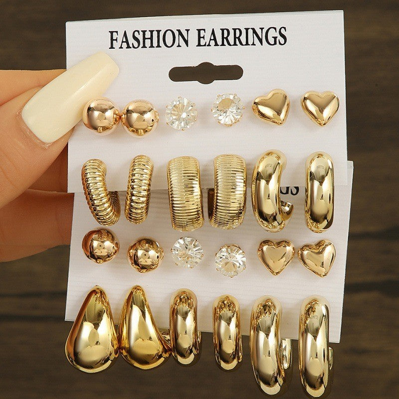 Personalized Twisted Fashion Drop Earrings for Women