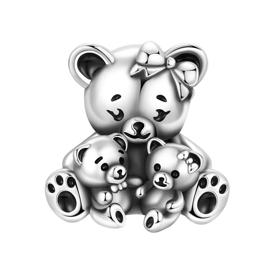 Playful Sloth and Koala Beaded Tennis Bracelet