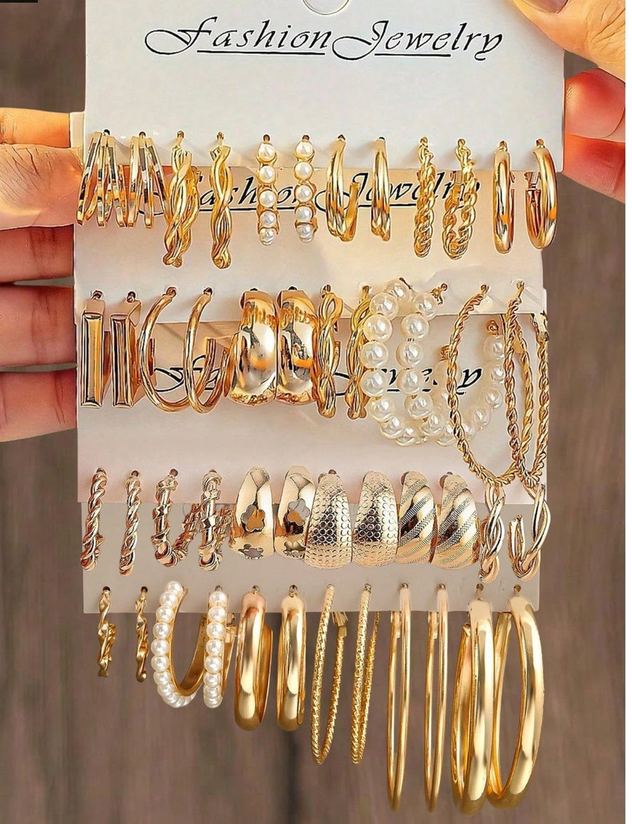 Personalized Twisted Fashion Drop Earrings for Women