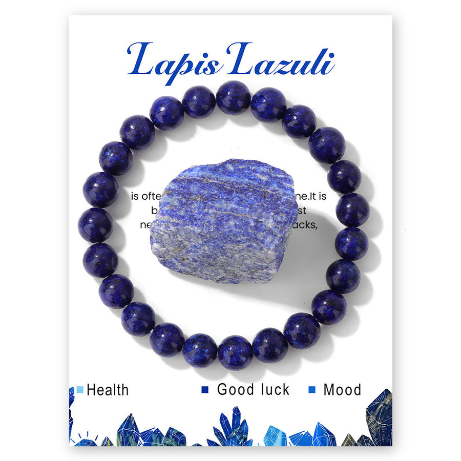 Womens Casual Bracelet With Natural Amethyst Stones