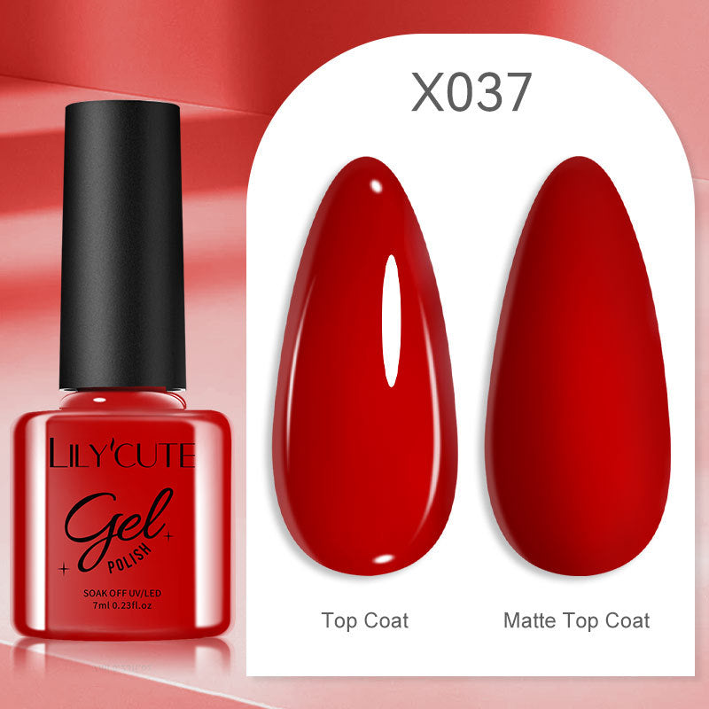 New Full Set of Gel Nail Polish for Women - Two Piece Set