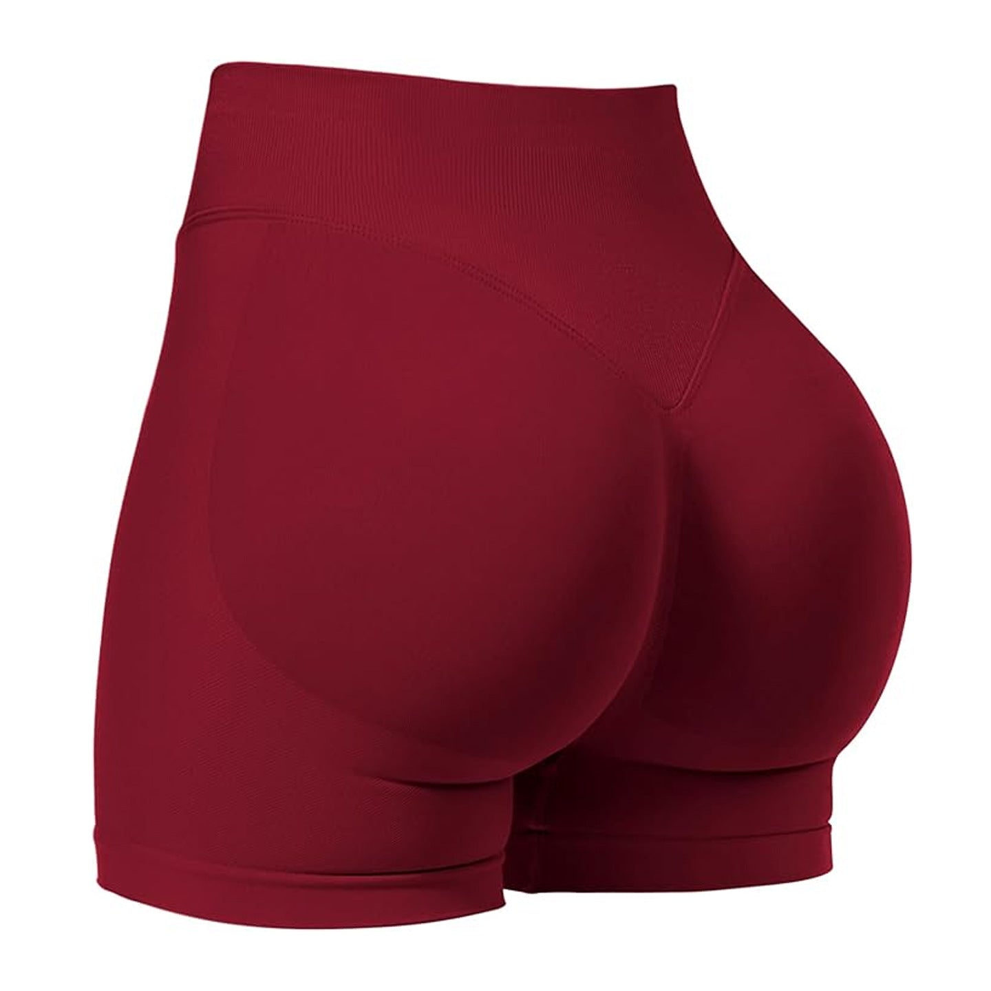 Women's High-Waist Yoga Shorts for Fitness & Running