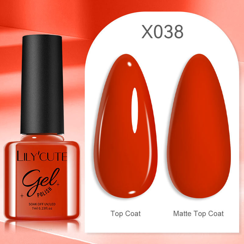 New Full Set of Gel Nail Polish for Women - Two Piece Set