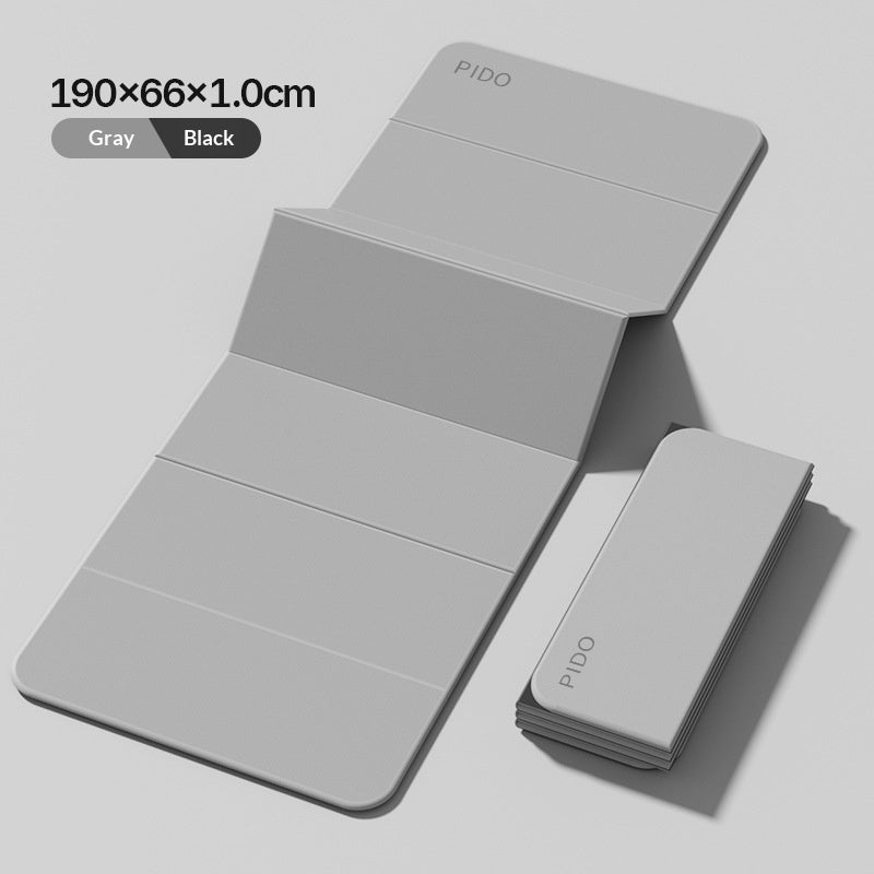 Two-Color Foldable Non-Slip Yoga Mat for Fitness