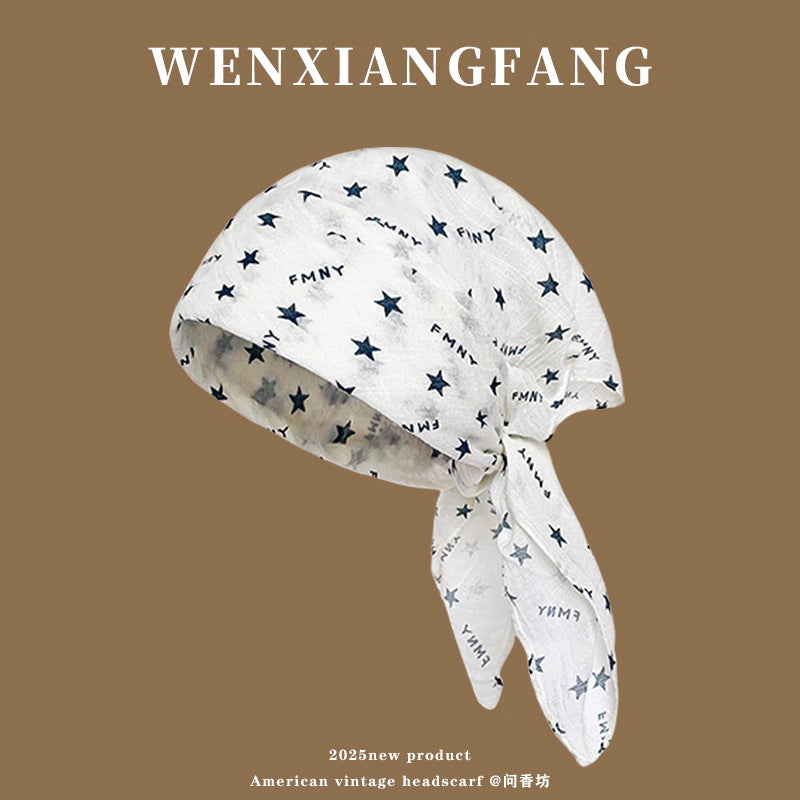 Retro Headscarf for Women - Summer Dress Style Accessory
