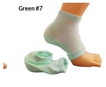 Height-Increasing Sports Socks with Half-Height Heel Pad