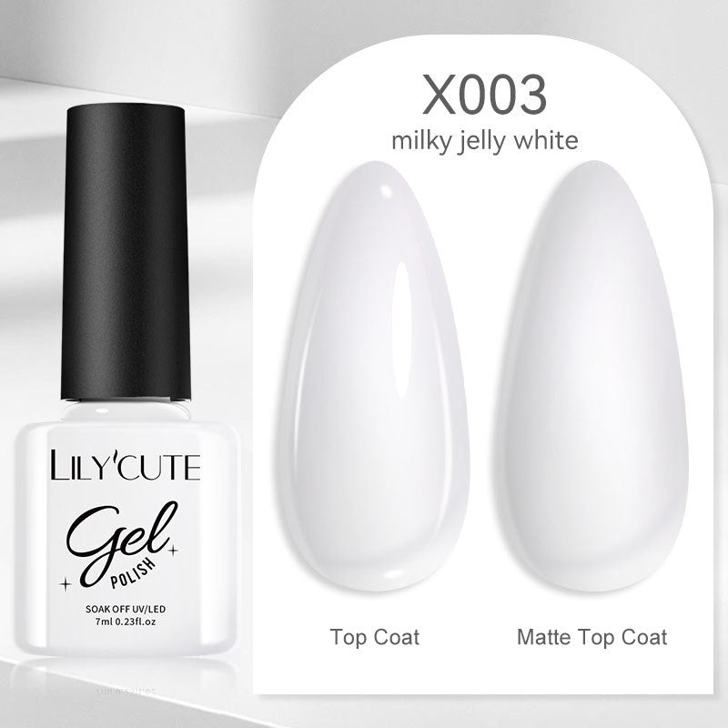New Full Set of Gel Nail Polish for Women - Two Piece Set