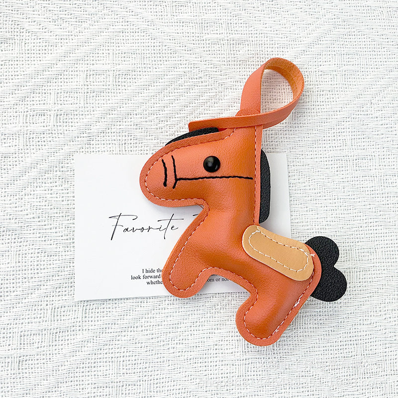 Stylish Horse Fashion Keychain Bag Charm for Crossbody Bags
