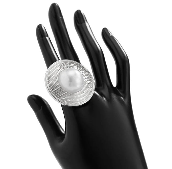 Irregular French-style Personalized Womens Midi Ring