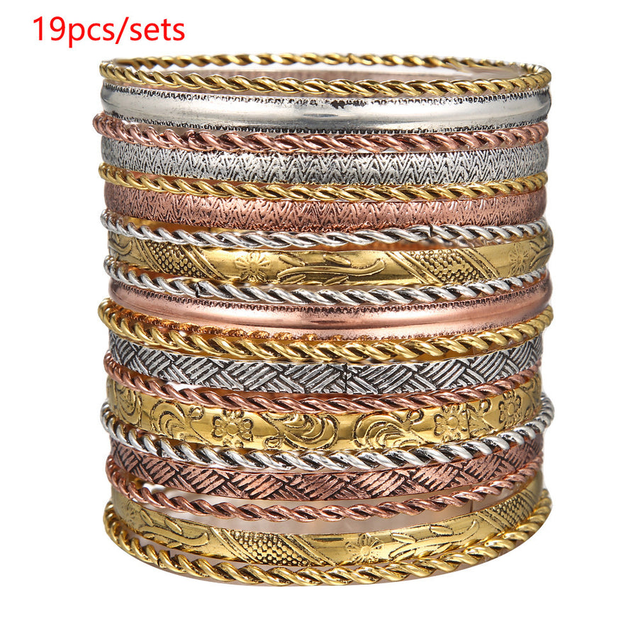 Bohemian Ethnic Style Gold Bracelet for Unique Flair