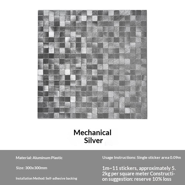 Self-Adhesive Mosaic Tile Background Wall Panels
