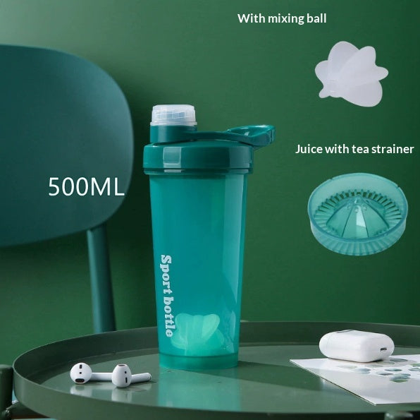 Large-capacity Portable Travel Shaker Cup - Protein Shaker Bottle