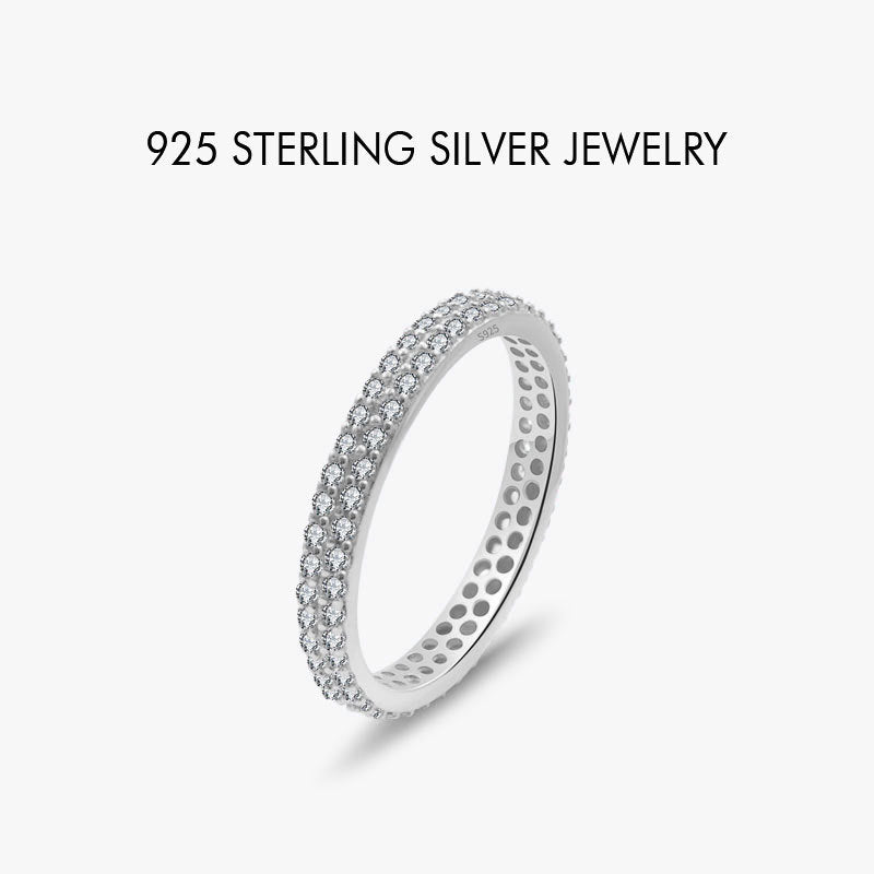 Stacked European and American-style Rings for Women