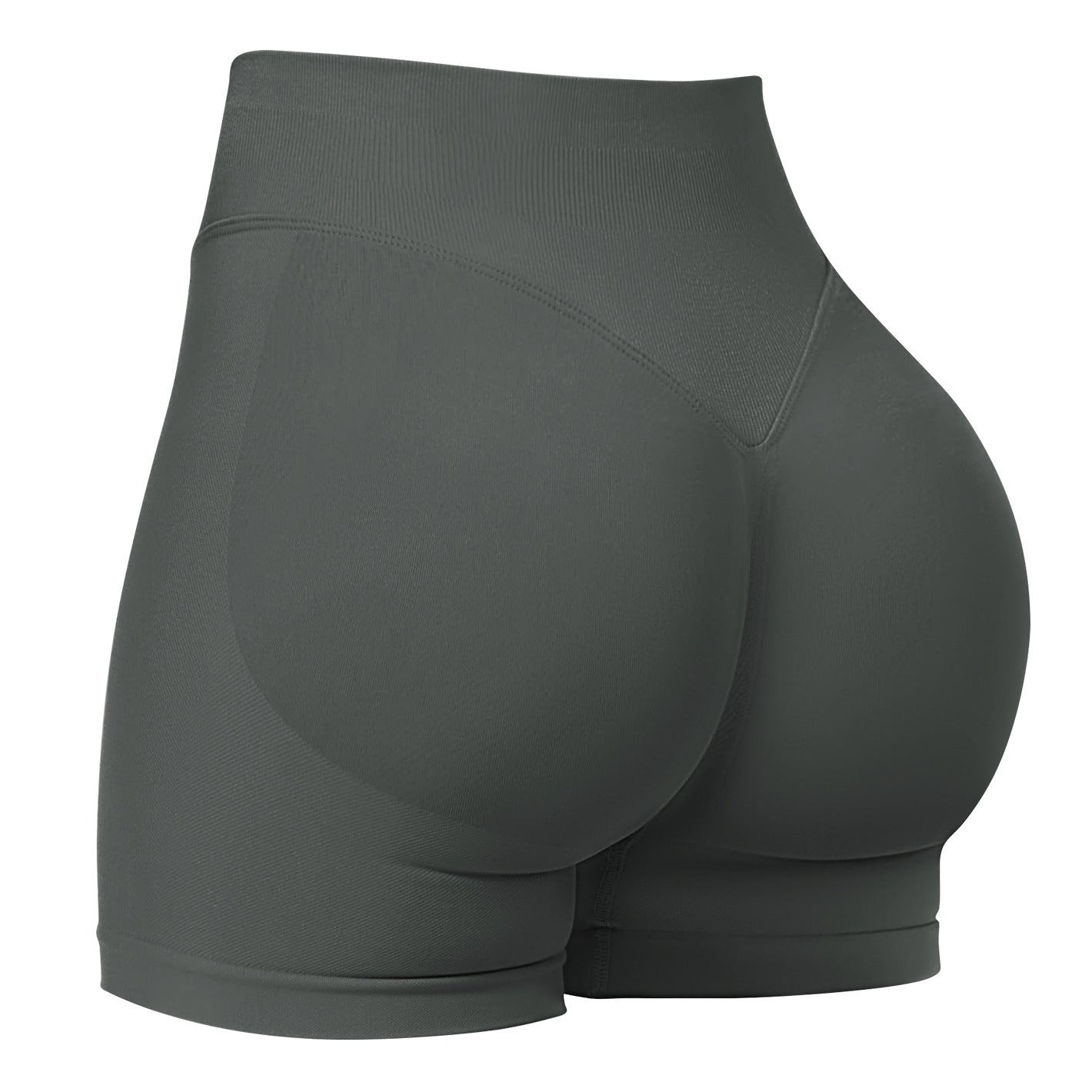 Women's High-Waist Yoga Shorts for Fitness & Running