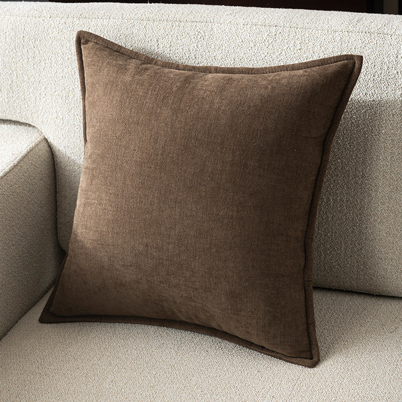Luxurious Chenille Throw Pillow - Plush Massage Cushion