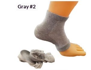 Height-Increasing Sports Socks with Half-Height Heel Pad