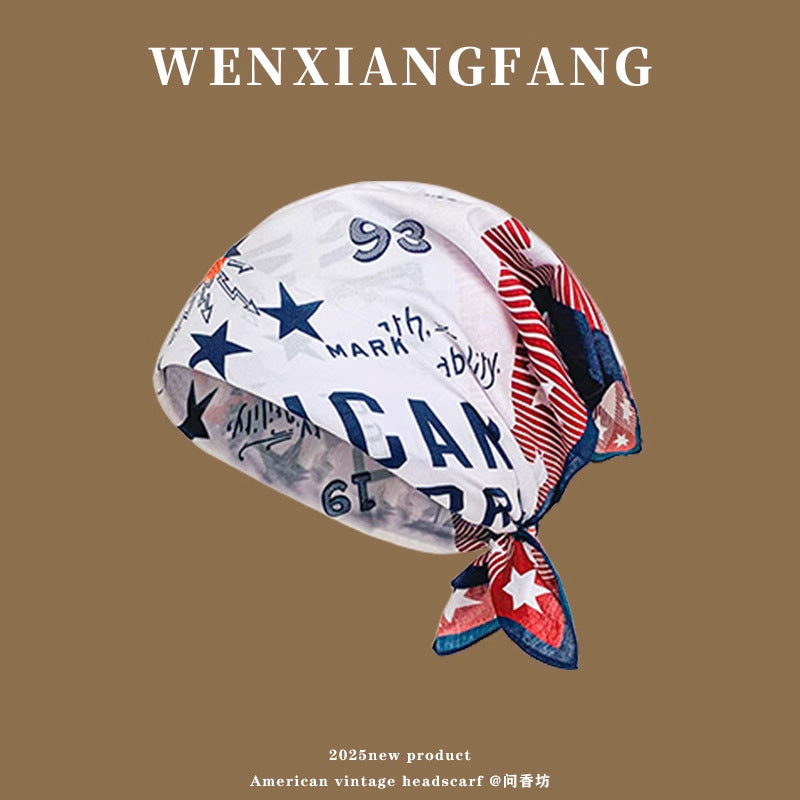 Retro Headscarf for Women - Summer Dress Style Accessory